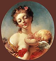 Venus and Cupid, 1760, fragonard