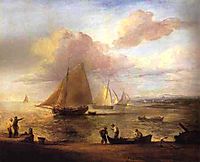 Coastal Scene, a Calm, 1783, gainsborough