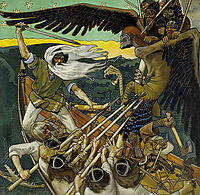 The Defense of the Sampo, 1896, gallenkallela