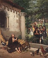 Lazarus and the Rich Man, 1865, gebhardt