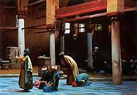 Prayer in the Mosque, 18, gerome