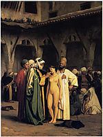Slave Market, c.1866, gerome