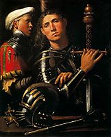Warrior with Groom, 1510, giorgione