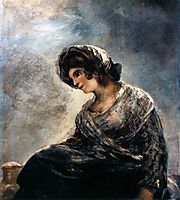 The Milkmaid of Bordeaux, 1825-27, goya