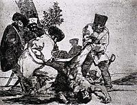 What more can one do?, 1815, goya