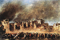 Fire in the Oil Depot at San Marcuola, 1789, guardi