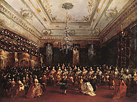 Ladies Concert at the Philharmonic Hall, 1782, guardi