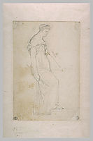 Study the figure of Clytemnestra, guerin