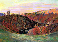Sunset in Creuse, 1898, guillaumin