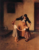  Grandma and Children , 1883, gyzis