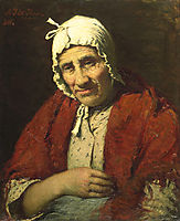 Old Jewish Woman, 1880, haan