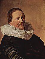 Portrait of a Man, 1633, hals