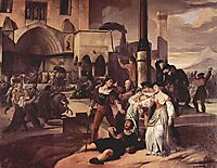 Sicilian evenings painting series, Scene 1, c.1822, hayez
