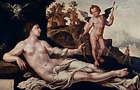 Venus and Amor, 1545, heemskerck