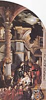 Oberried Altarpiece, right interior wing - The Birth of Christ, 1522, holbein
