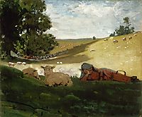 Warm Afternoon (Shepherdess), 1878, homer