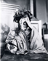 Portrait of Marguerite Khnopff, 1890, khnopff