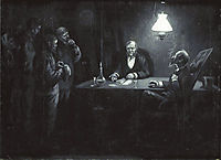 Streik, 1879, kittelsen