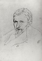 Portrait of Viktor Vasnetsov, kuindzhi