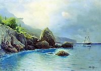 Coast of the sea, 1899, lagorio