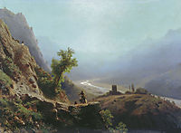 On the Caucasus Mountains, 1879, lagorio