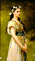 Portrait of Julia Foster Ward, 1880, lefebvre