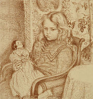 Girl with Doll, 1904, lemmen