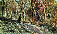 Autumn forest, 1886, levitan