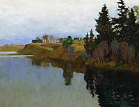 A lake, 1893, levitan