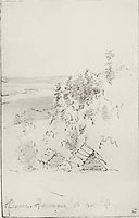 Landscape at Volga. Zhilino near Kineshma., 1890, levitan