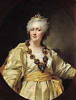 Portrait of Catherine II of Russia, 1794, levitzky