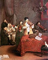 The Concert, 1741, longhi