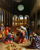 Christ-s farewell to Mary, 1521, lotto
