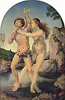 The metamorphosis of Hermaphrodite and Salmacis, c.1517, mabuse