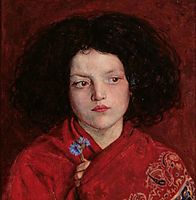 The Irish Girl, 1860, madoxbrown