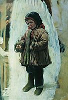 Child on the Snow, makovsky