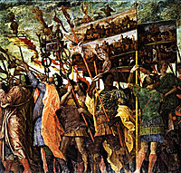 Trumpeters, 1506, mantegna