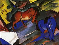 Red and Blue Horse, 1912, marcfrantz