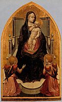 San Giovenale Triptych. Central panel, 1423, masaccio