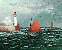 Back to Fishing boats in Belle-Isle-en-Mer, 1910, maufra