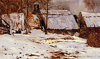 Cottages in the Snow, 1891, maufra
