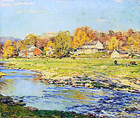 Late Afternoon in October, 1920, metcalf