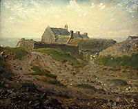Priory at Vauville, Normandy, millet