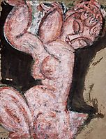 Nude Caryatid, 1913, modigliani