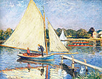 Boaters at Argenteuil, 1874, monet