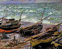 Fishing Boats, 1885, monet