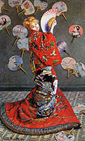 Japan-s (Camille Monet in Japanese Costume), 1876, monet