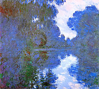 Morning on the Seine, Clear Weather 02, 1897, monet