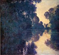 Morning on the Seine, Clear Weather, 1897, monet