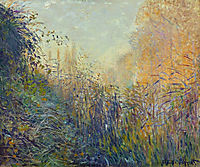 Study Rushes at Argenteuil, 1876, monet